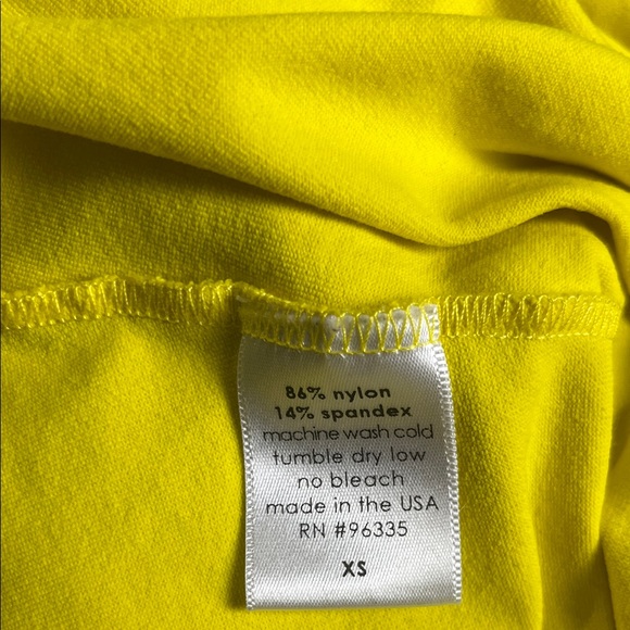 Susana Monaco Bright Yellow Dress - Picture 4 of 4